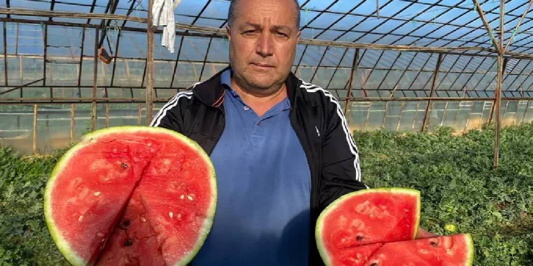 Yaz demek ‘Karpuz’ demek! Antalya’da yüzleri güldüren ilk hasat yapıldı 4